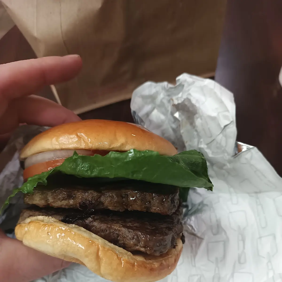 Dave's Double Cheeseburger