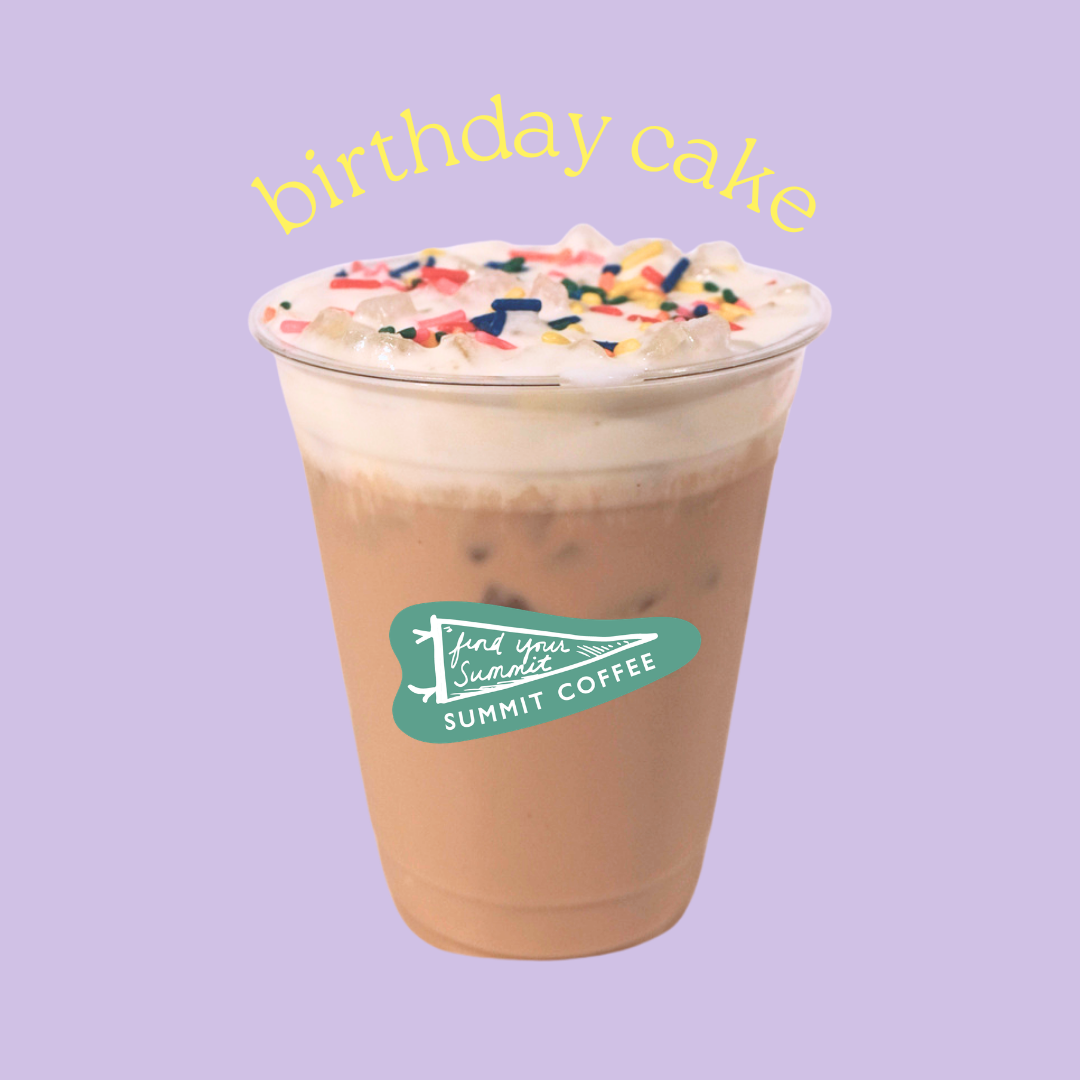 Birthday Cake Latte