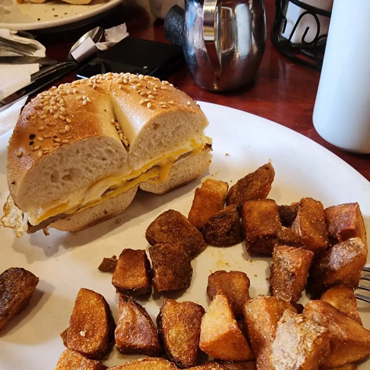 Egg Cheese Bagel