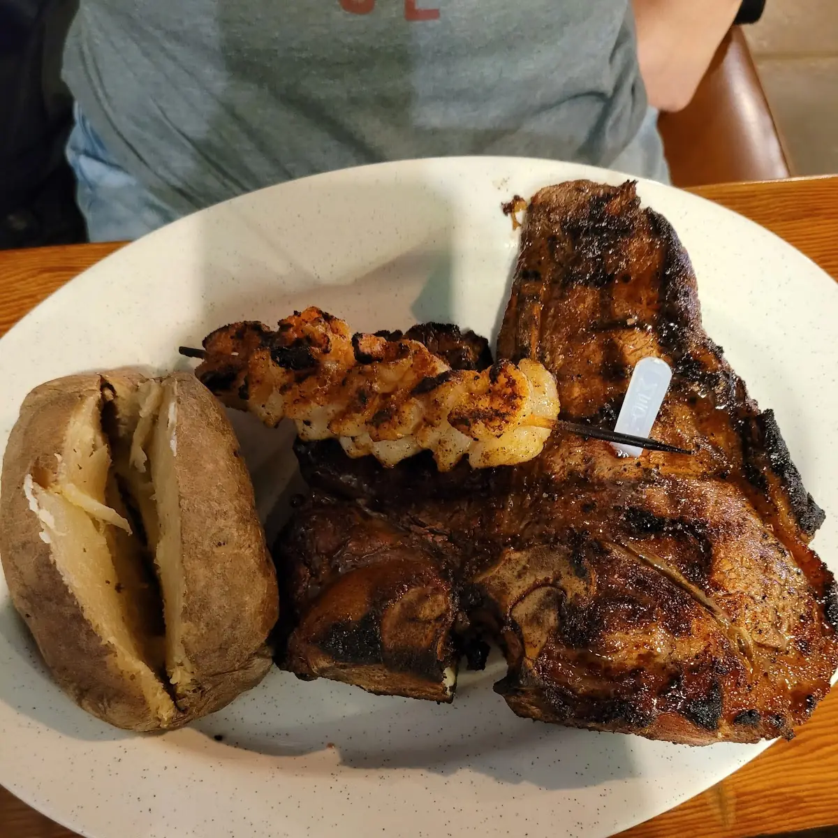 Ribeye and Baked Potato