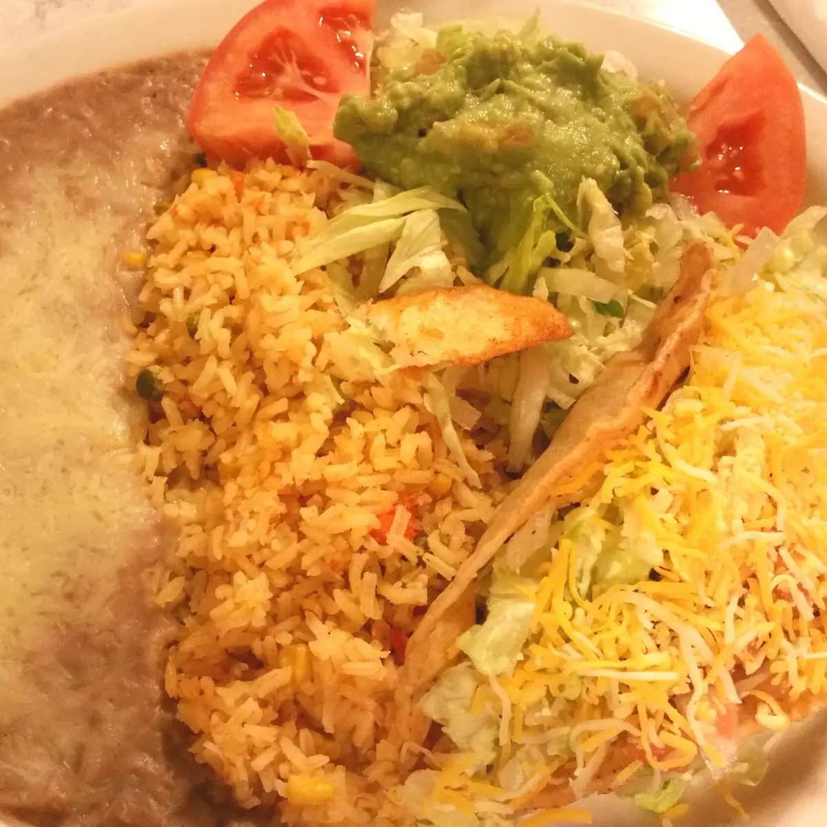 Beef Taco Plate