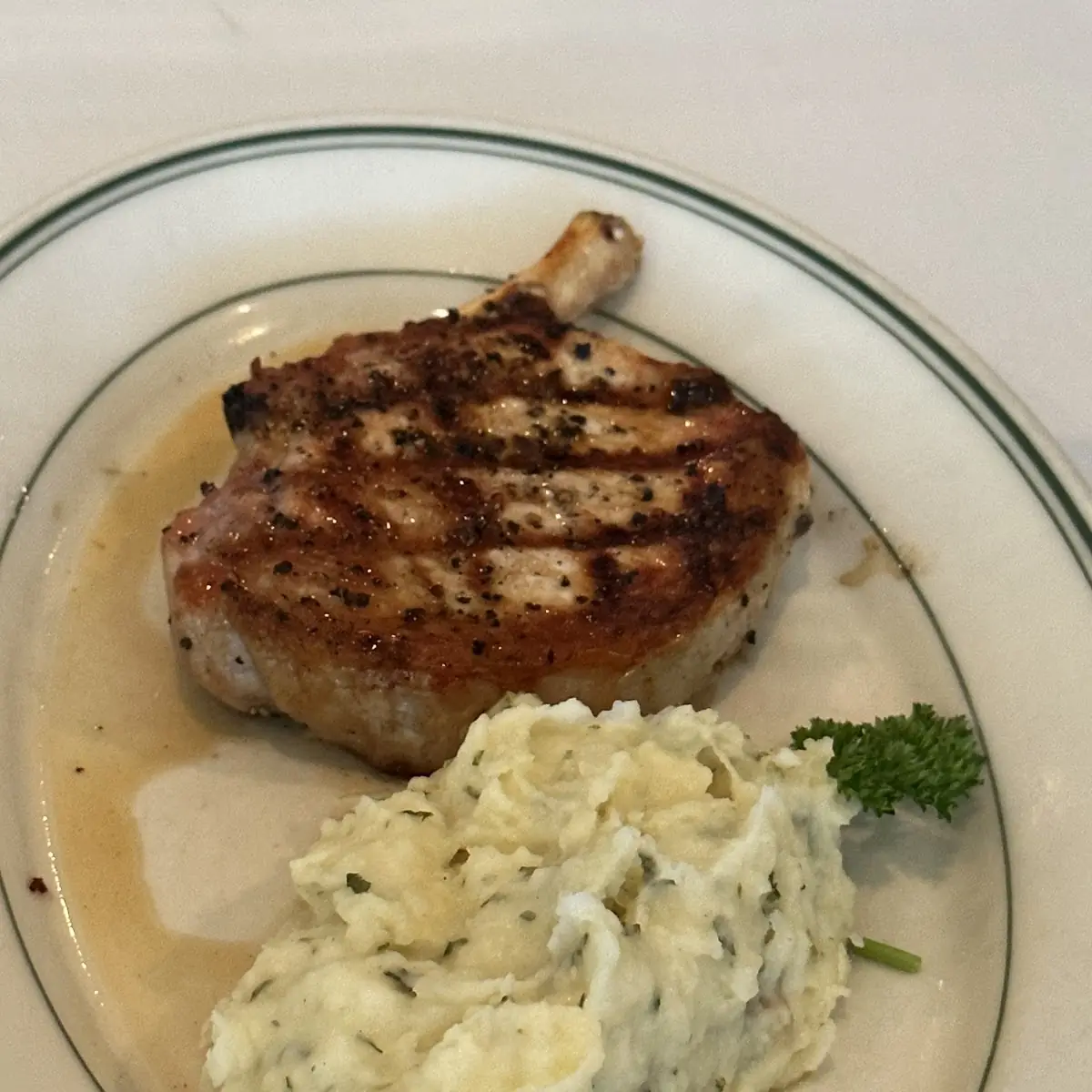 Charbroiled Pork Chops