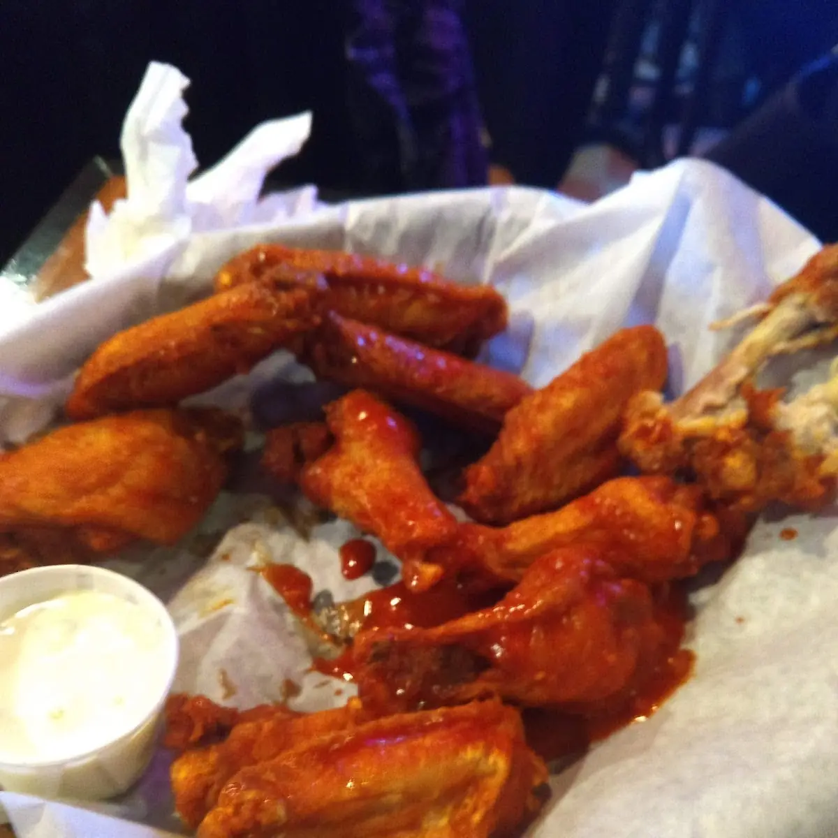 Chicken Wings and Shrimp