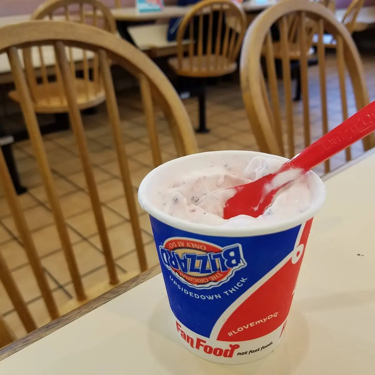 Cotton Candy Blizzard Treat