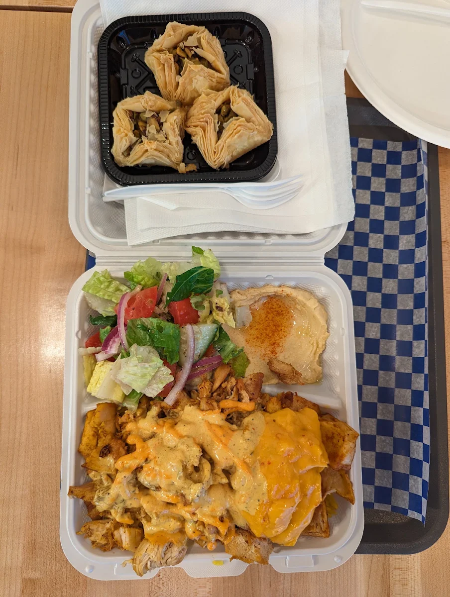 Mixed Lamb Shawarma Plater