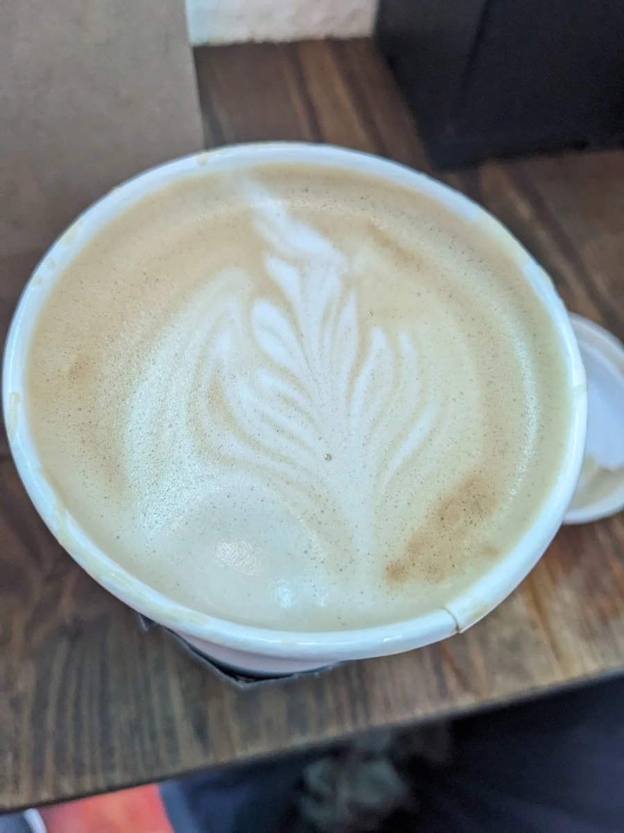 Cappuccino with Almond Milk