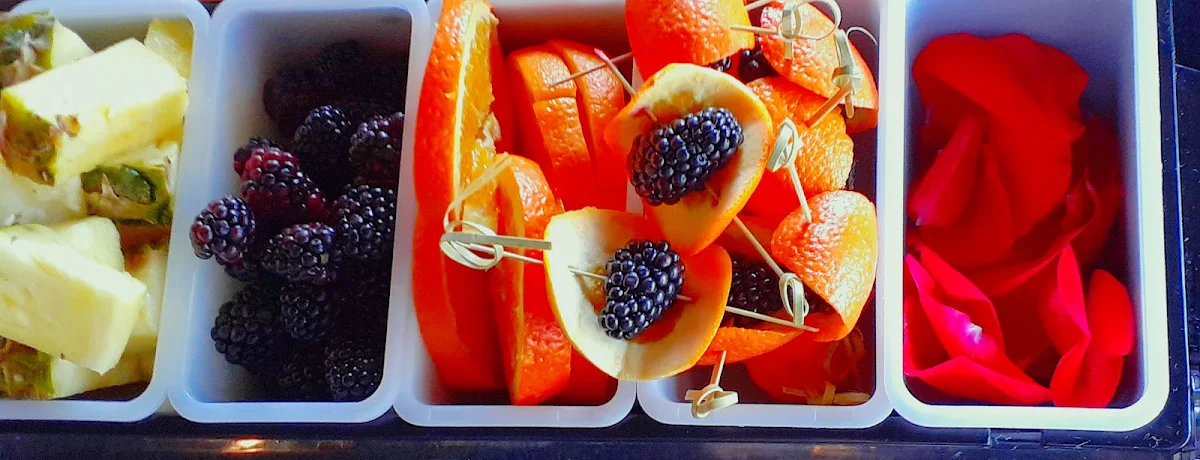 Fresh Fruit for Cocktails