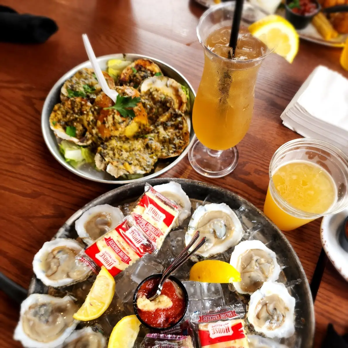 Raw Oysters on the Half Shell