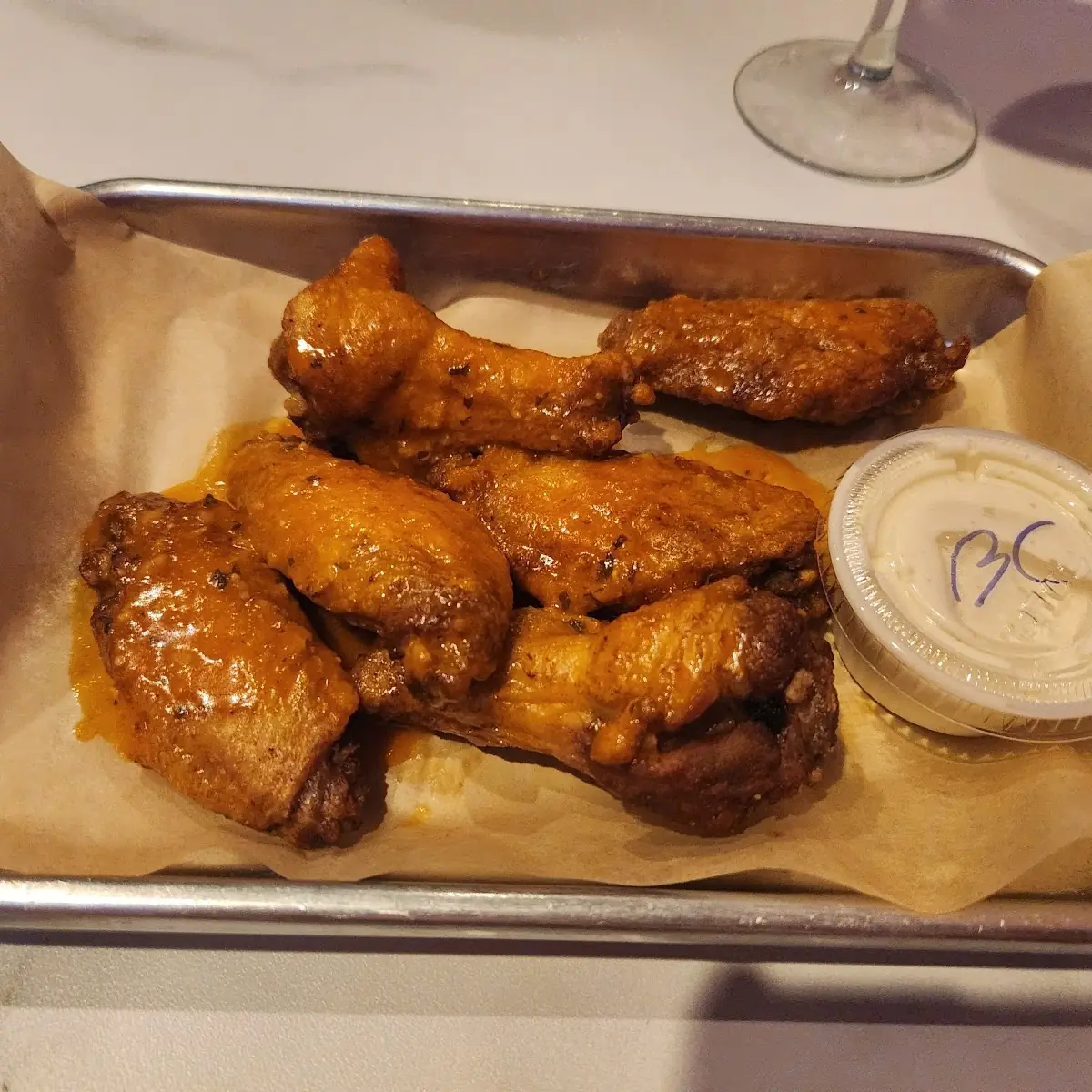 Garlic Buffalo Wings