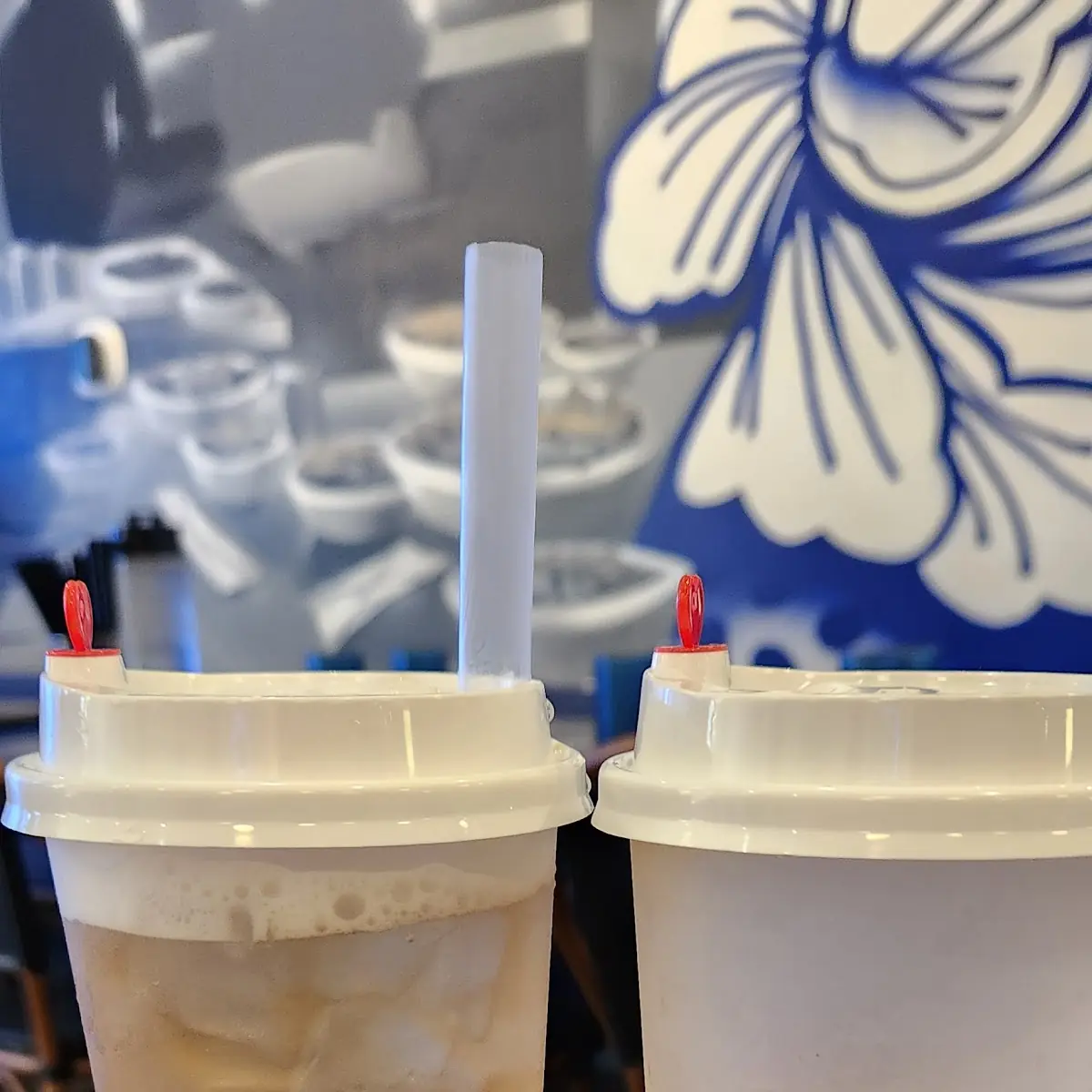 Two Toned Thai Tea