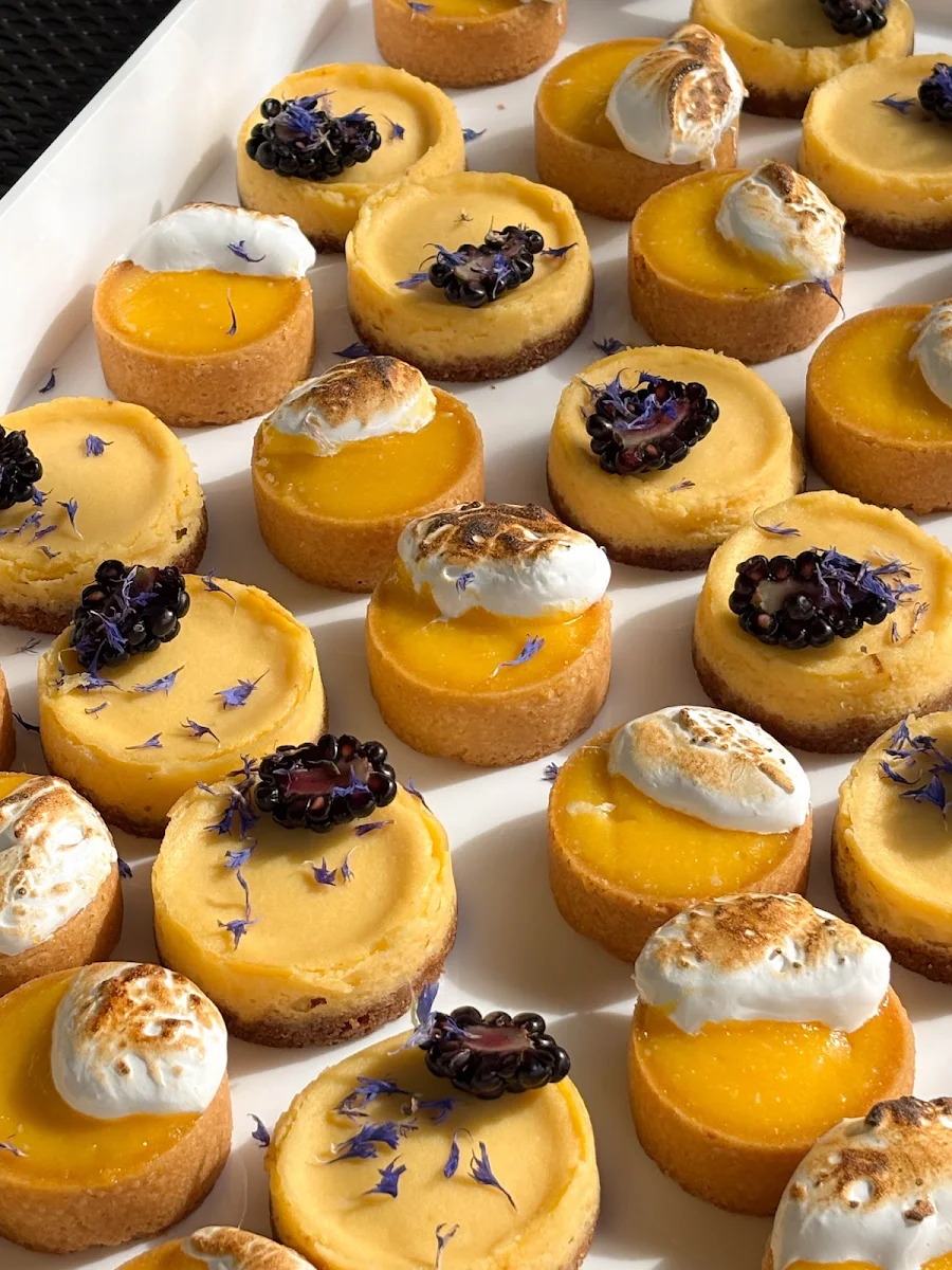 Lemon Tarts, The Modern Pantry WestVancouver