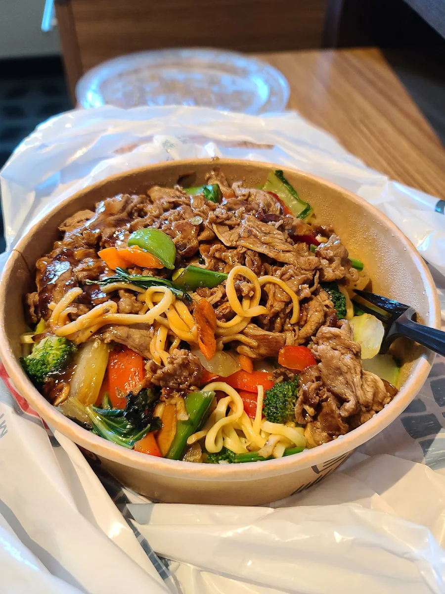 Build Your Own Yakisoba Noodle Bowl, Edo Japan