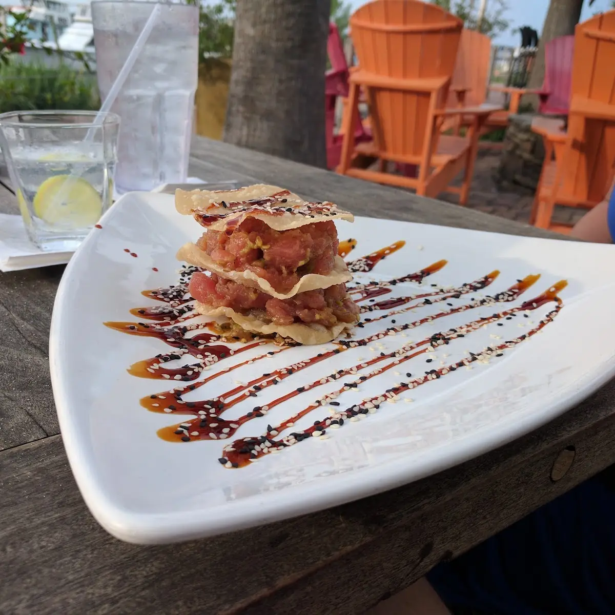 Tuna and Avocado Stack