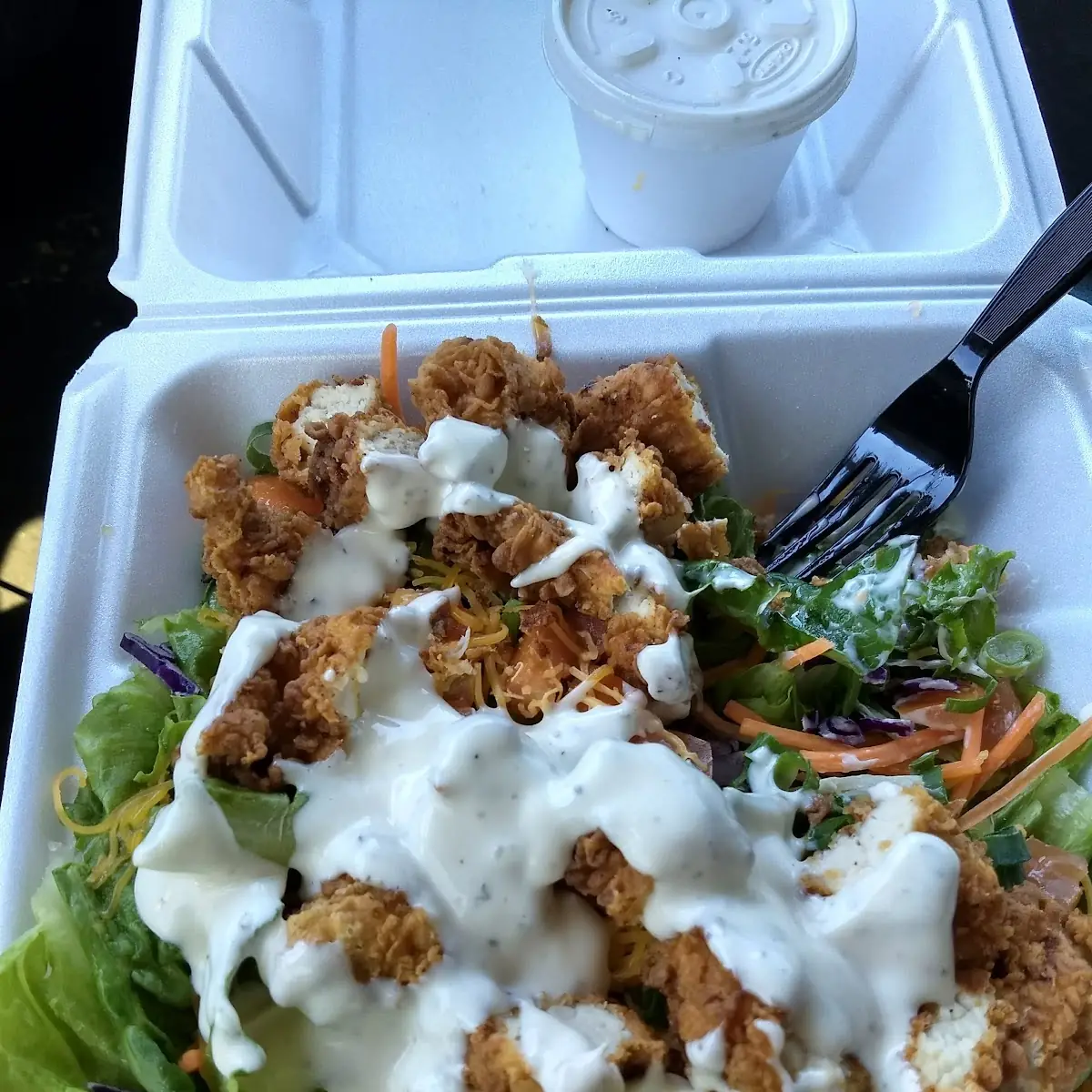 Fried Chicken Salad