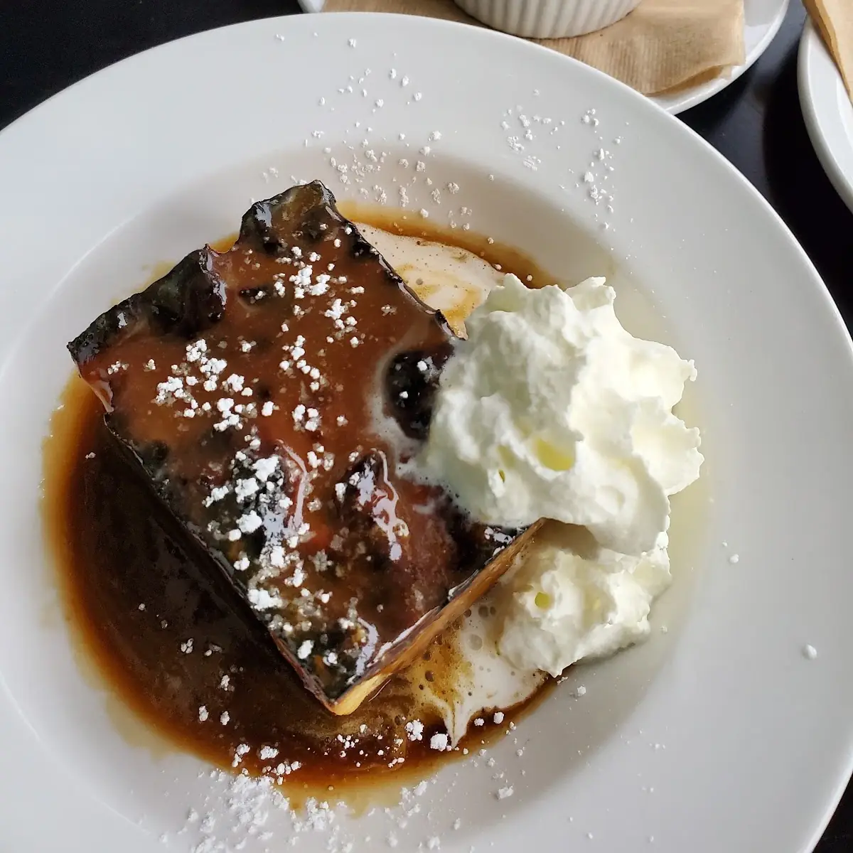 White Chocolate Cranberry Bread Pudding