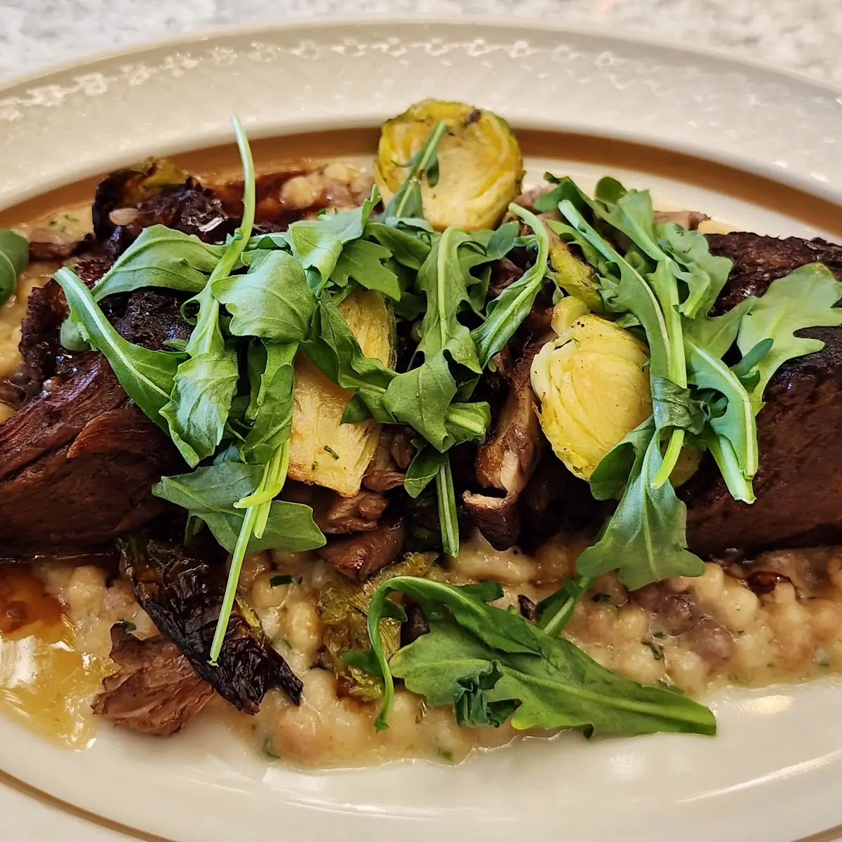 Braised Short Ribs and Risotto