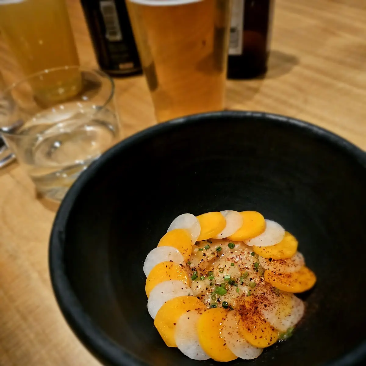Surf Clam a La Diabla Toast