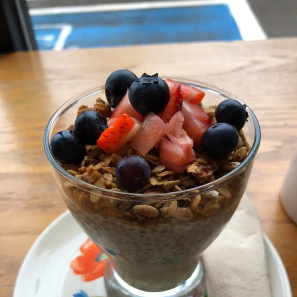 Granola and Fresh Fruit