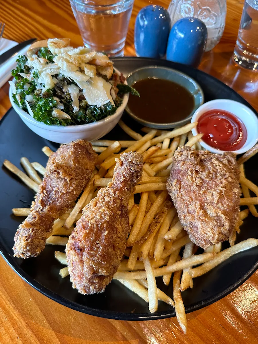 Chicken Crispy, Modern Cafe Nanaimo