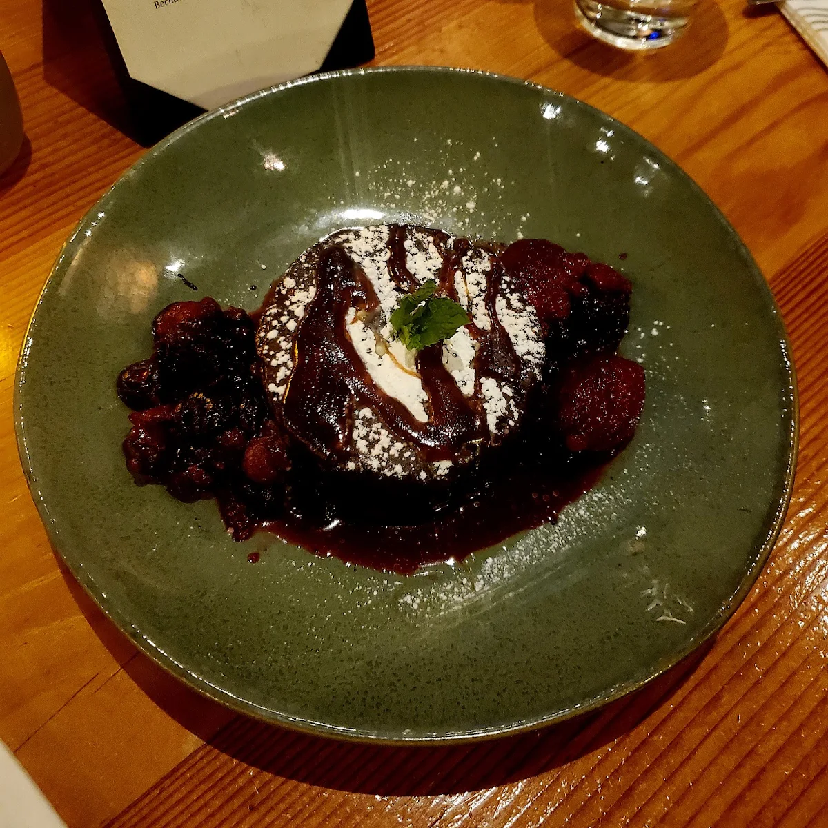 Chocolate Cake, Modern Cafe Nanaimo