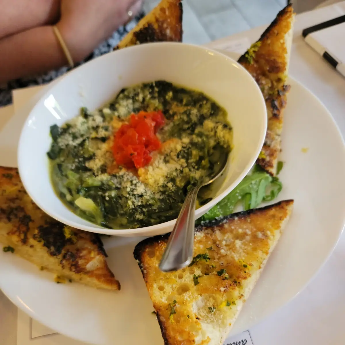 Parmesan Spinach Dip