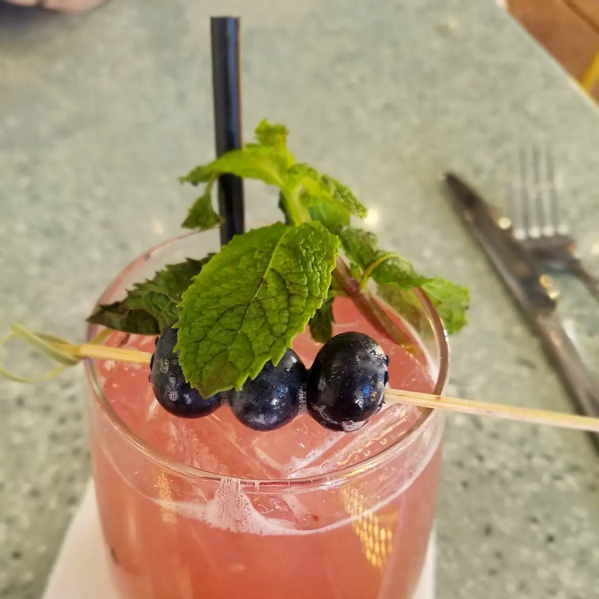 Blueberry Mojito
