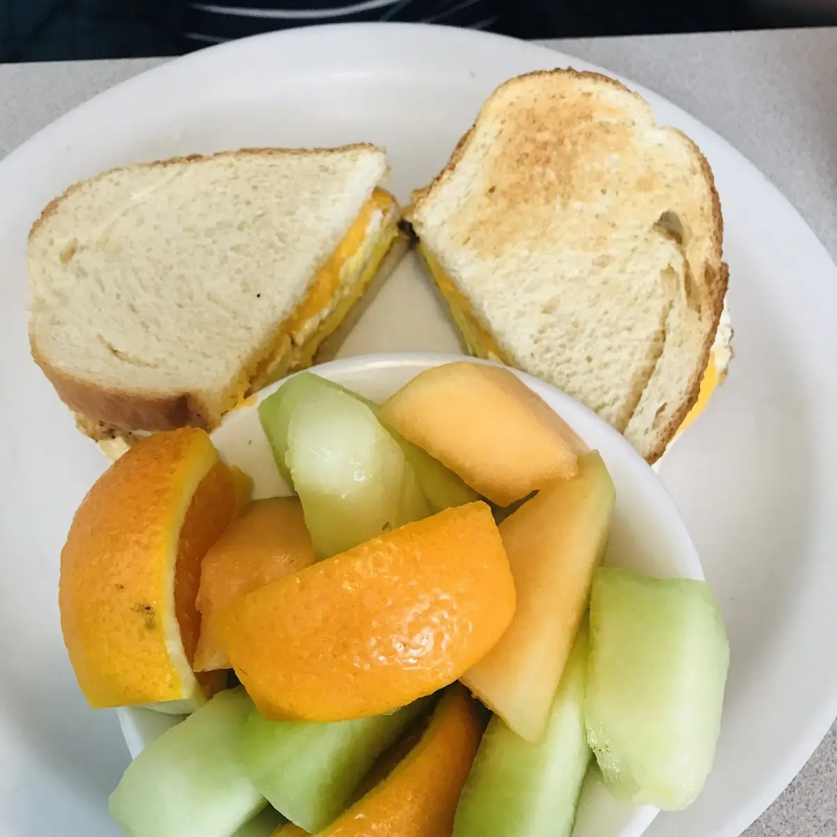 Sourdough Bread and Fruits