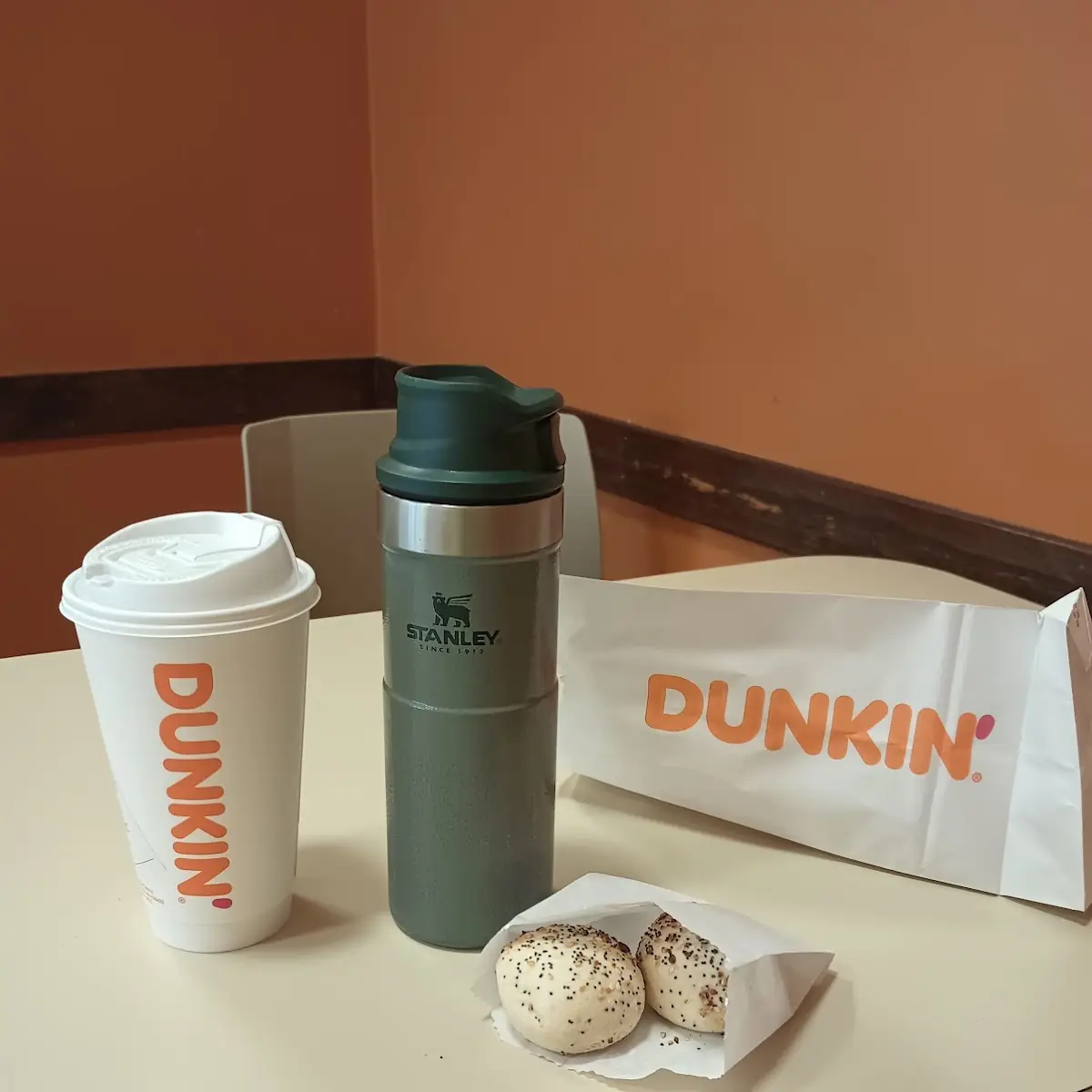 Everything Bagel Bites and Coffee