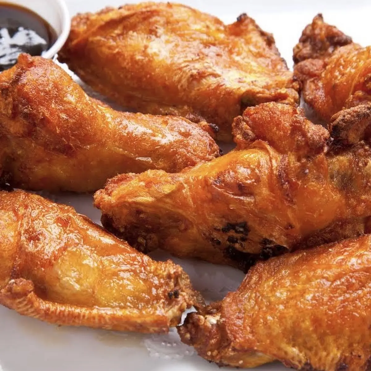 Golden Fried Chicken Wings