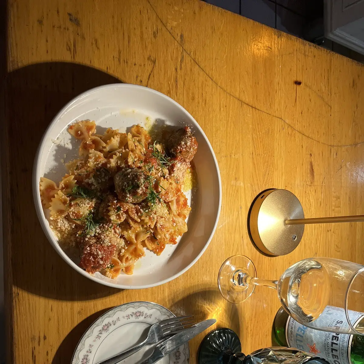 Pasta with Meat Balls