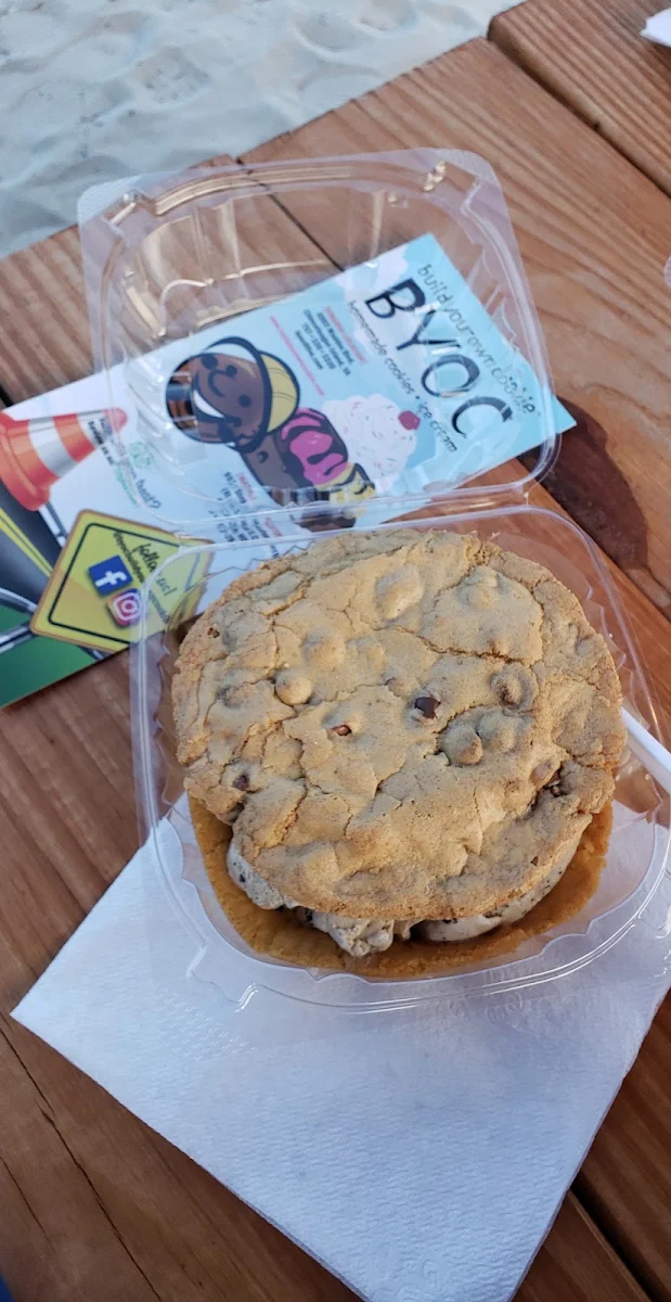 Ice Cream Sandwich Chocolate Chip Cookie