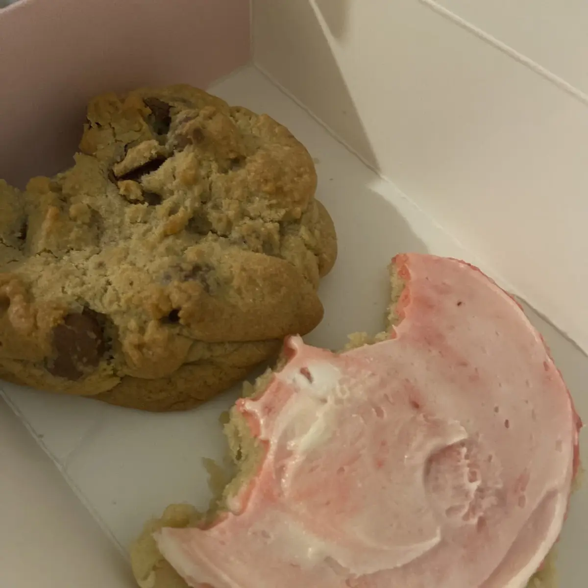 Pink Sugar Cookie Chocolate Chip
