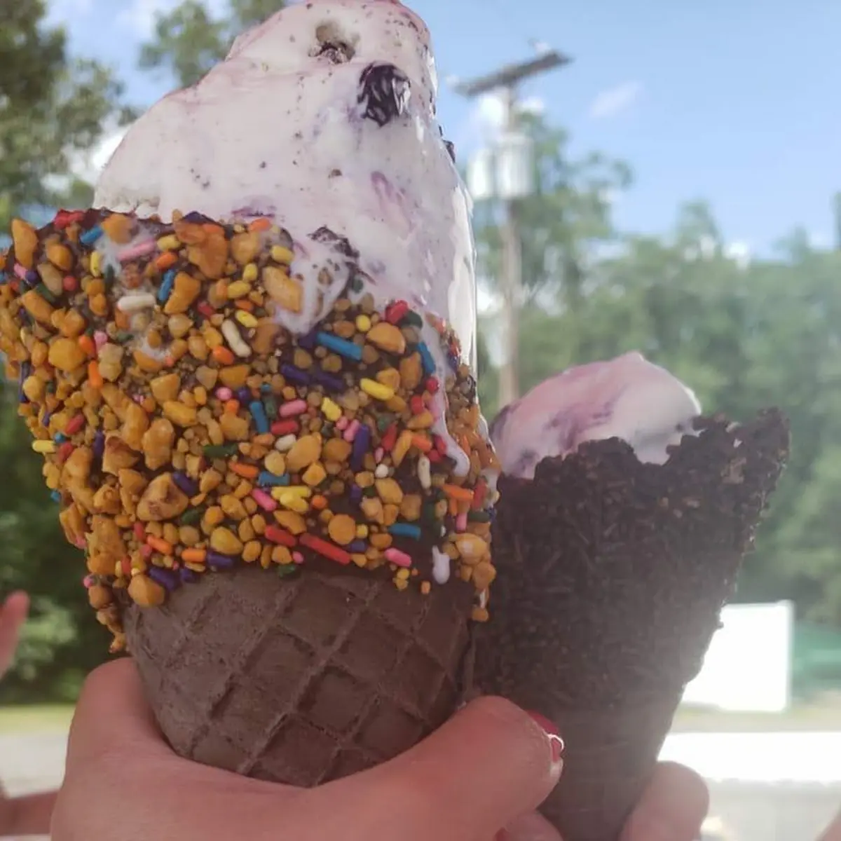 Choc Dipped Waffle Cone