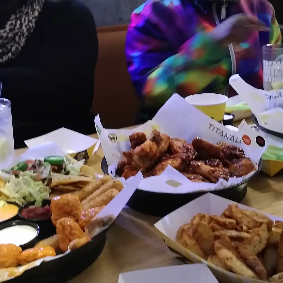 Appetizer Platter and Wings