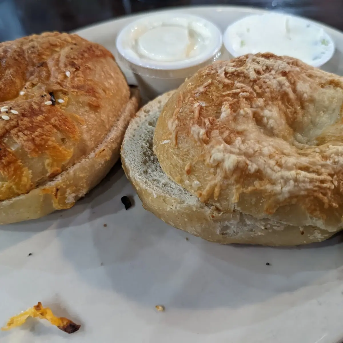 Asiago Bagel