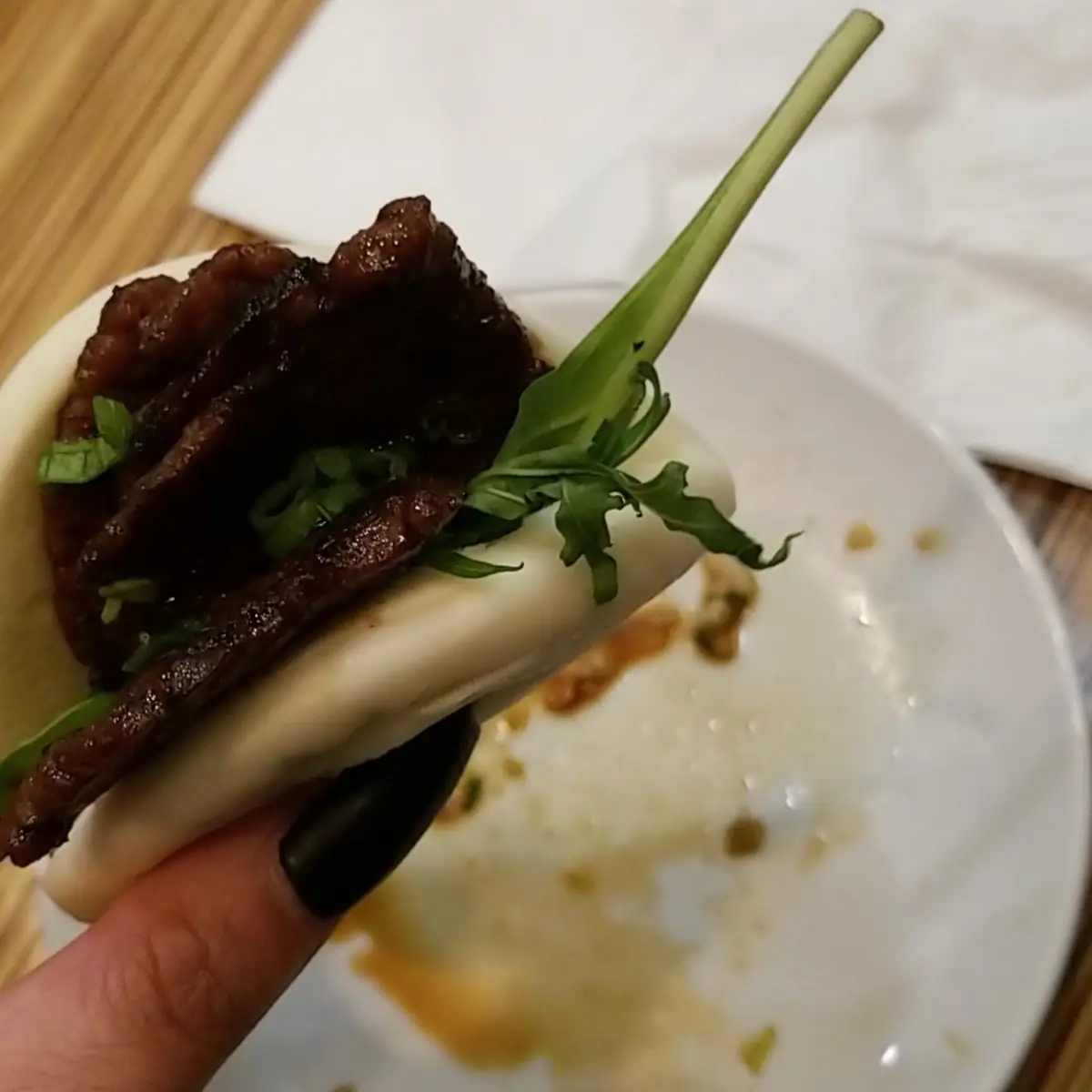 Korean Style Beef Bao Bao