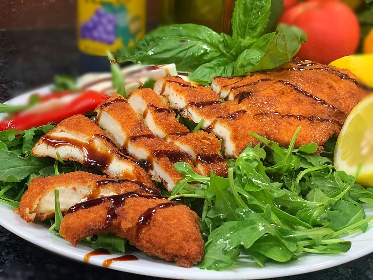 Breaded Chicken Salad