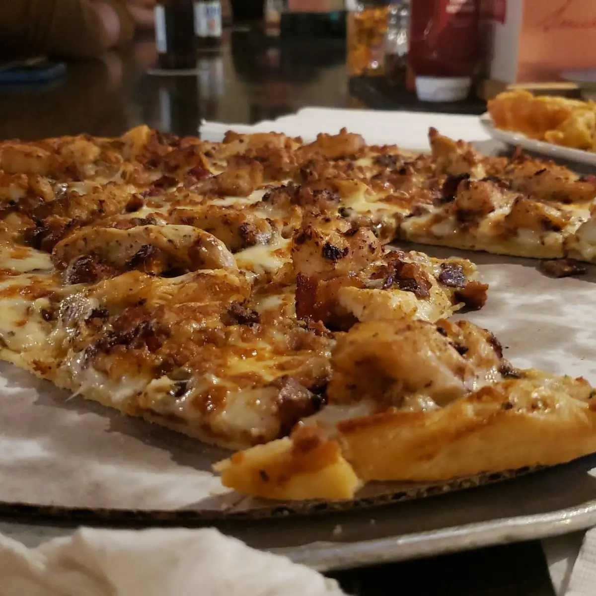 Chicken Bacon Ranch Pizza