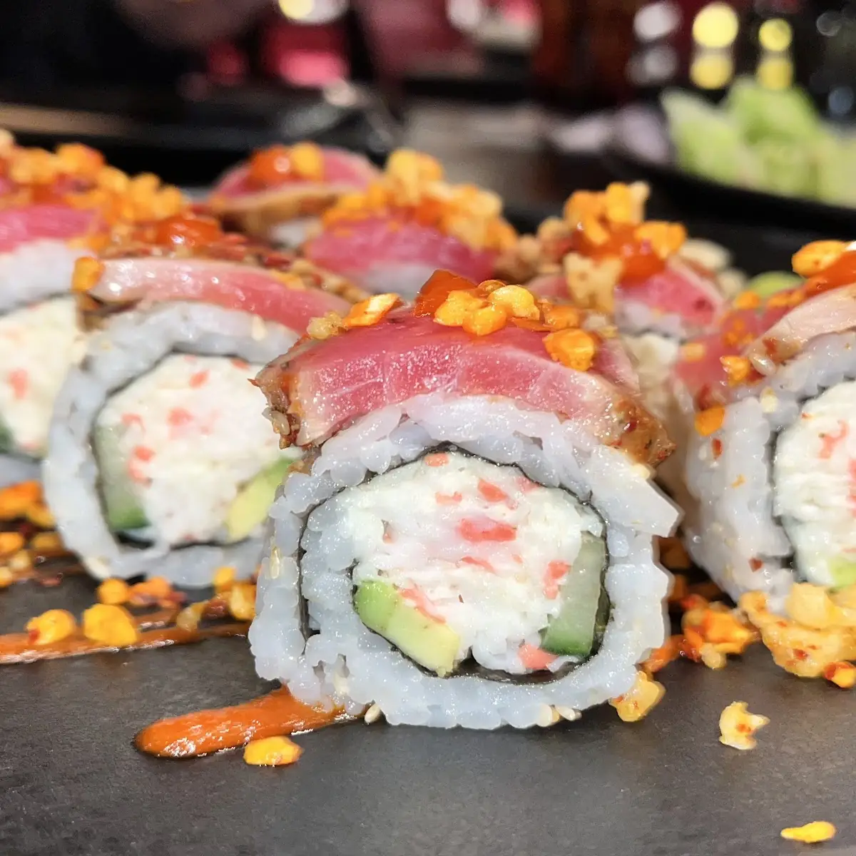 Kung Pao Dragon Roll