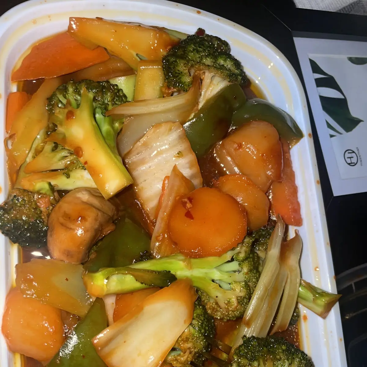 Scallop with Mix Veg