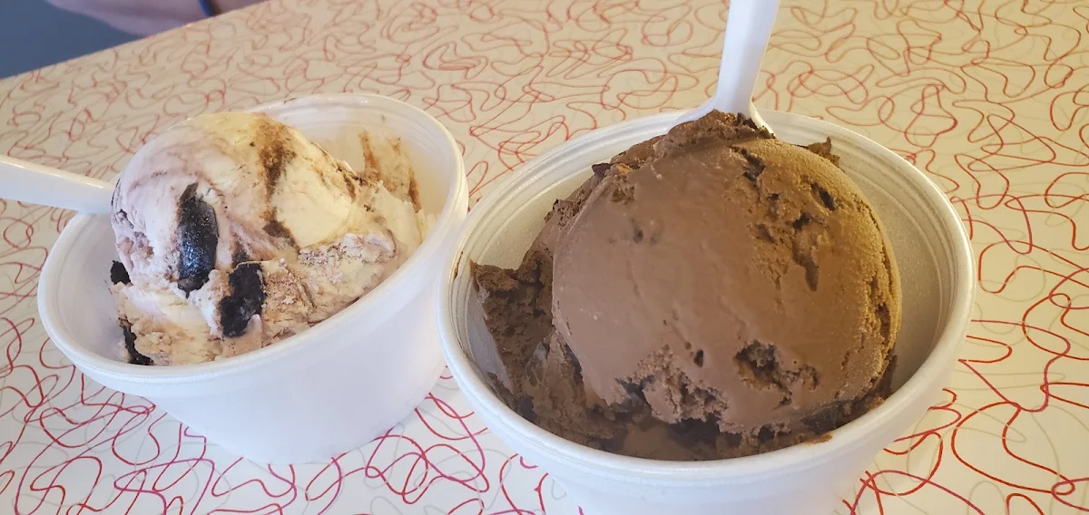 Black Cherry Cheesecake and Dark Choc Mint Chip