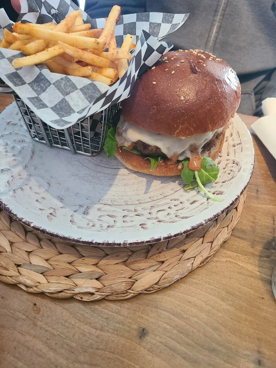 Burger and Fries