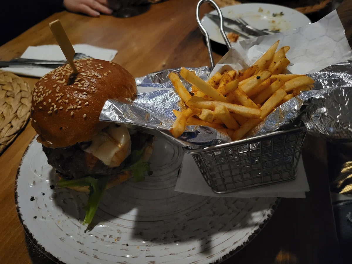 Surf and Turf Burger