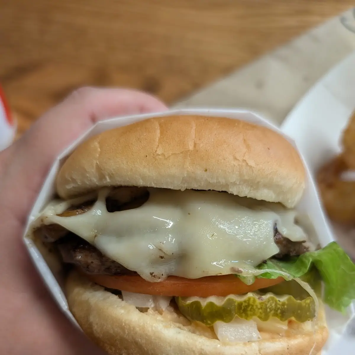 Mushroom Swiss Burger