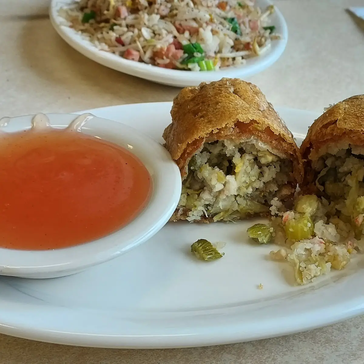 Fried Rice - Egg Roll