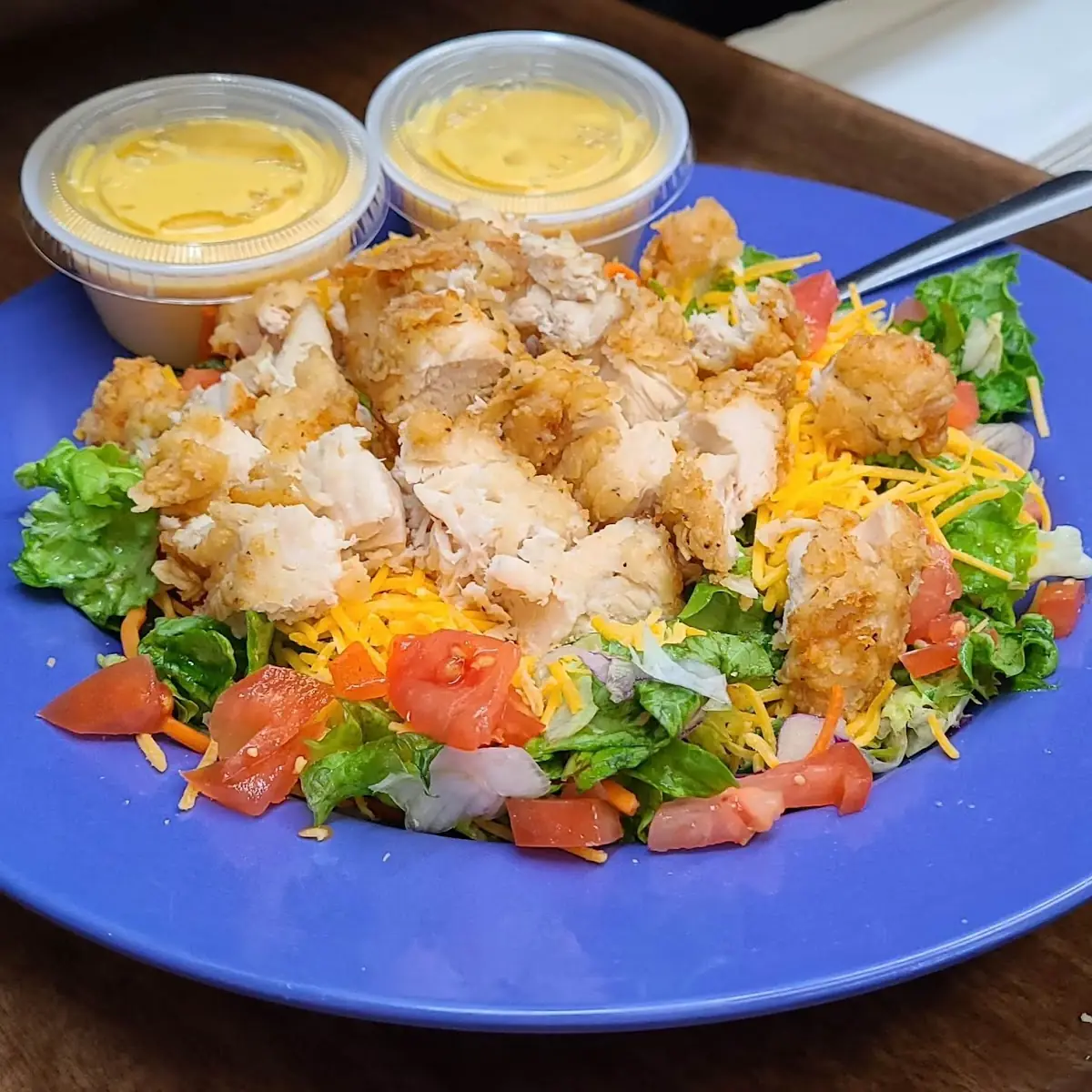 Crispy Chicken Salad