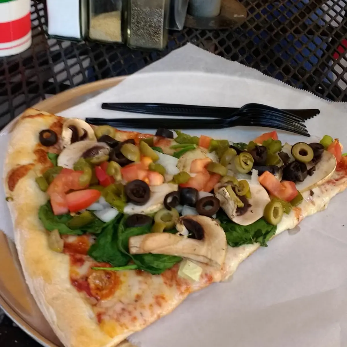 Veggie Pizza Slice
