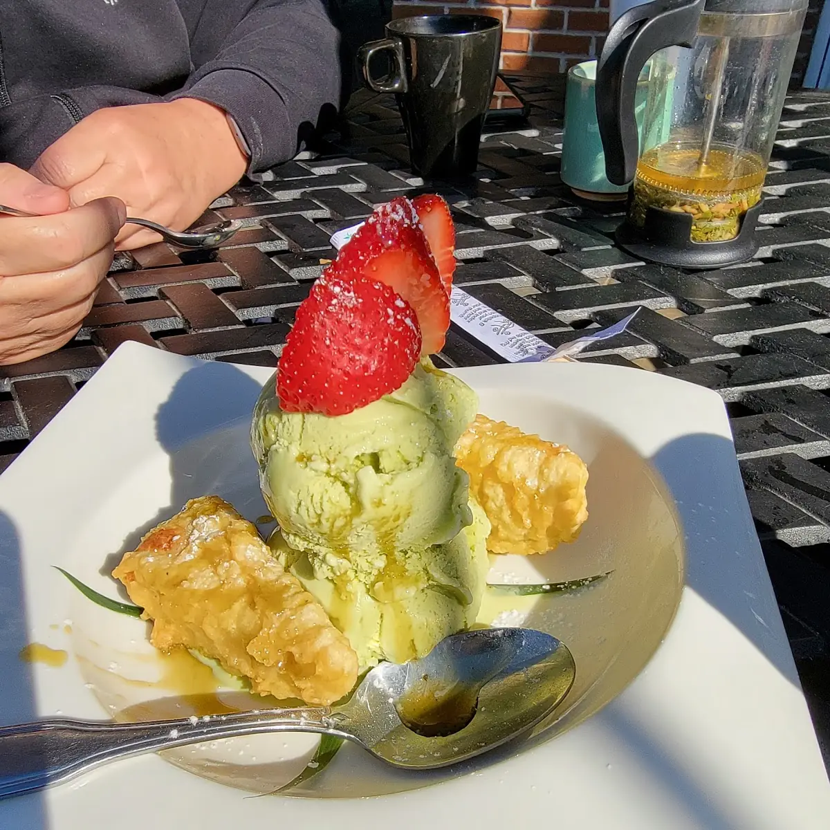 Fried Cheese Cake