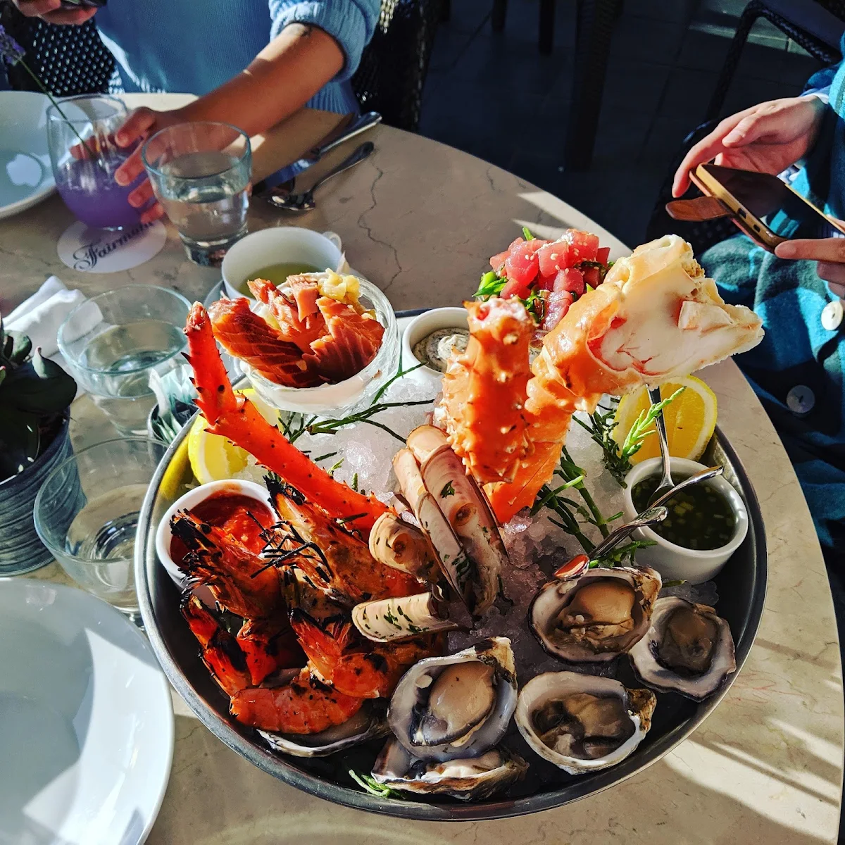 Seafood Platter, The Veranda