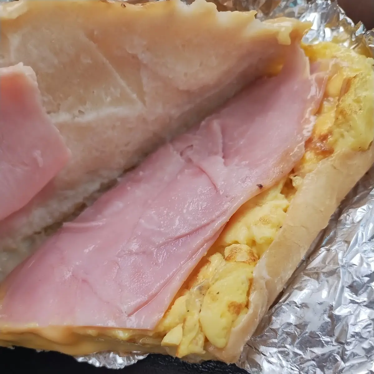 Ham Egg and Cheese